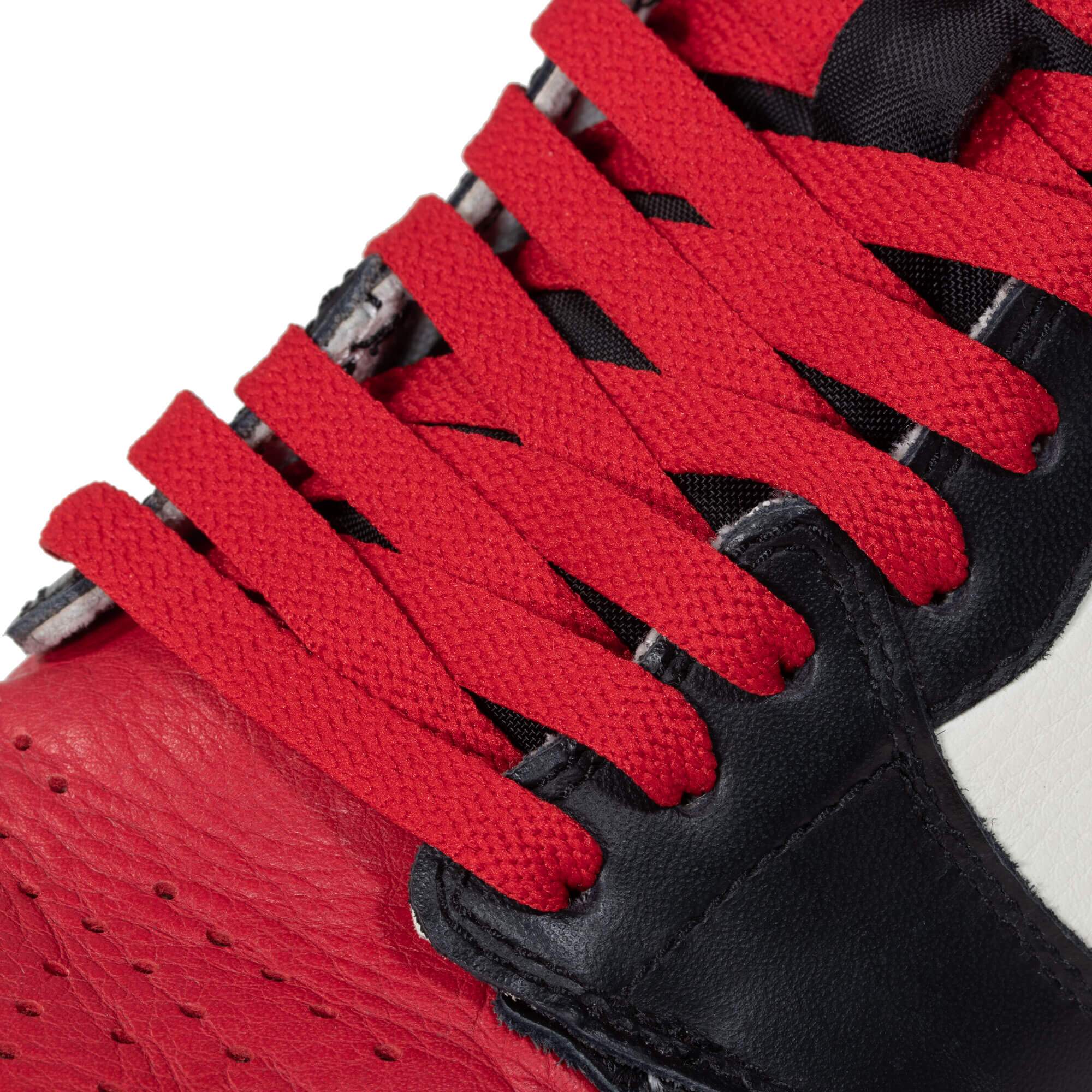 Brick Red Thin Waxed Cotton Shoe Laces – Benchmark Basics